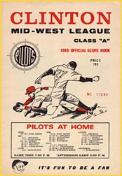 1969 Clinton Pilots score book