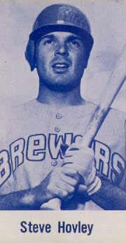Steve Hovley baseball card